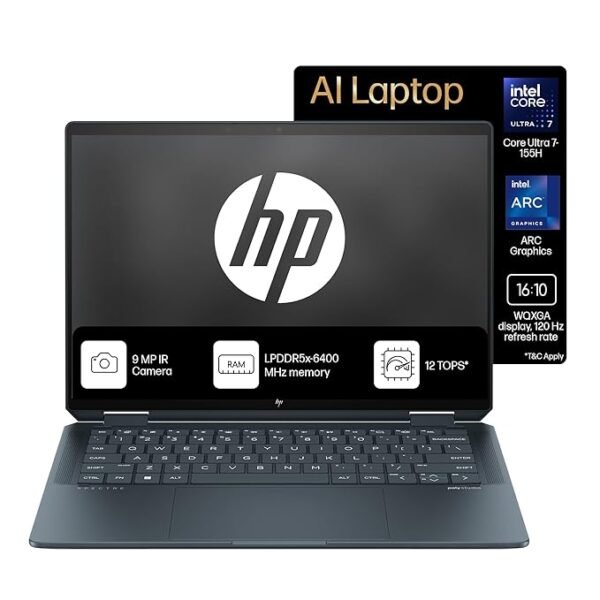 Spectre x360 16-aa0015TU, Nightfall Black