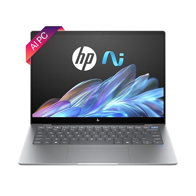 HP OmniBook X Laptop 14-fe0121QU, Meteor silver